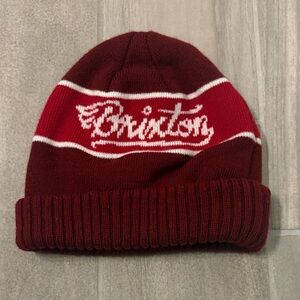 Brixton Burgundy Knit Beanie